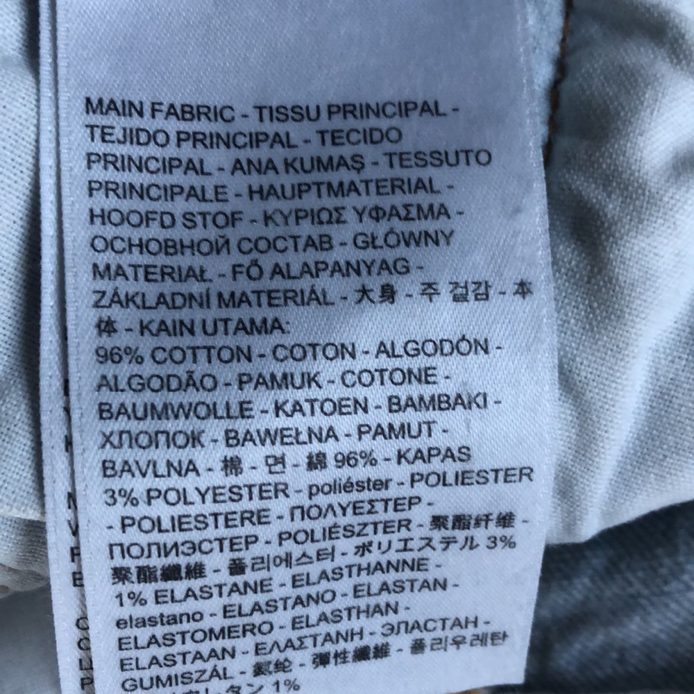 Levi’s Premium 501 blue and white jeans size 29x26 - Picture 5 of 5